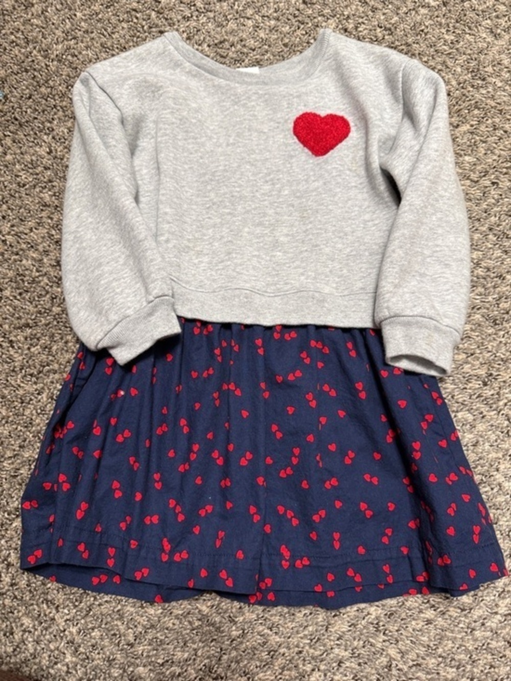 Gap 4T heart dress